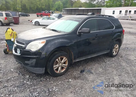 2012 Chevrolet Equinox 1Lt из США, поврежденный, VIN 2GNALDEK4C6380010